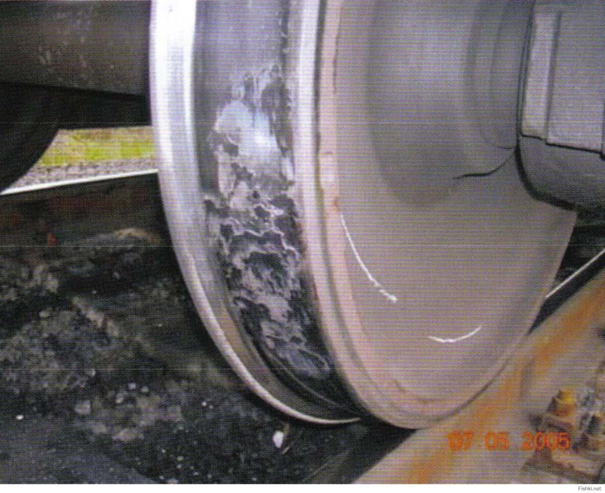 Неисправности колесной пары навар