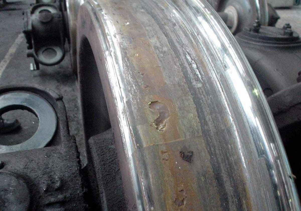 Навар ползун выщербина