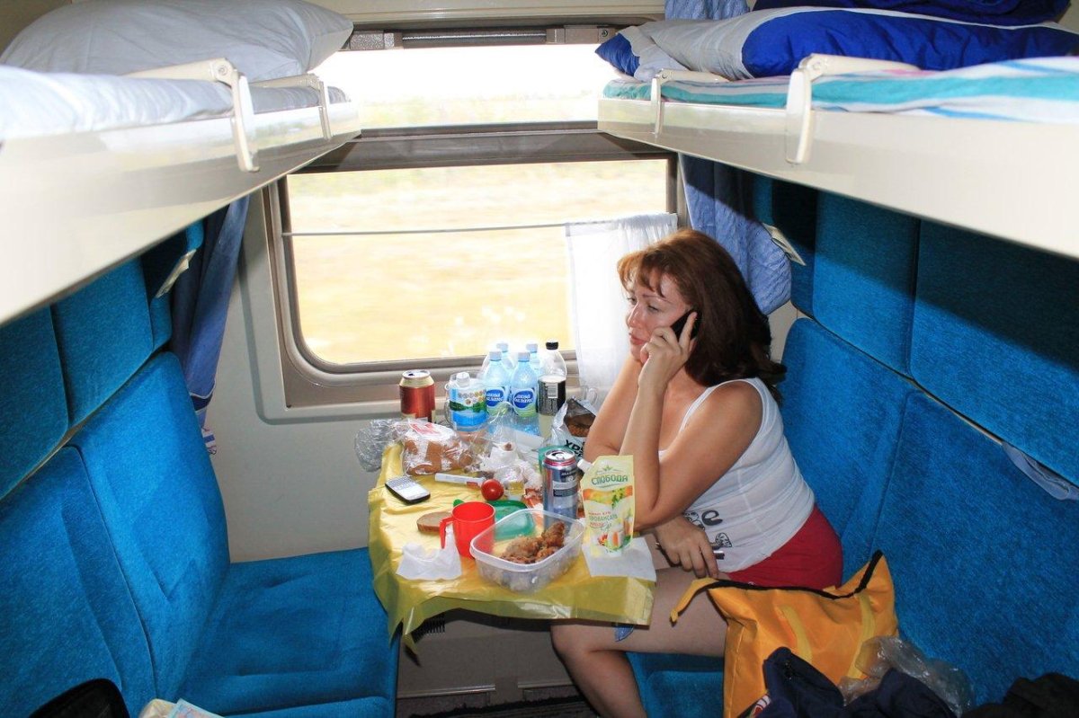 Поезд 353е Пермь Адлер купе