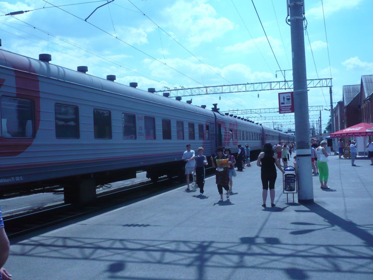 Маршрут поезда 117 Самара Адлер