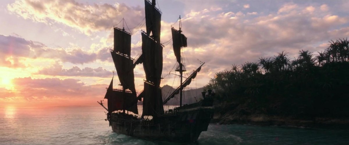 Корабль из пиратов Карибского моря черная Жемчужина