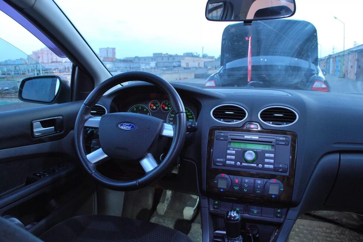 Форд фокус 2 дорестайлинг хэтчбек салон