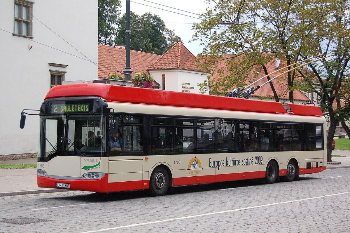 Solaris Trollino 15 Вильнюс