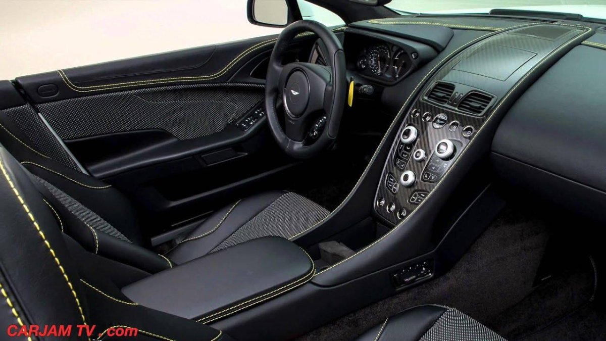 Aston Martin Vanquish s салон