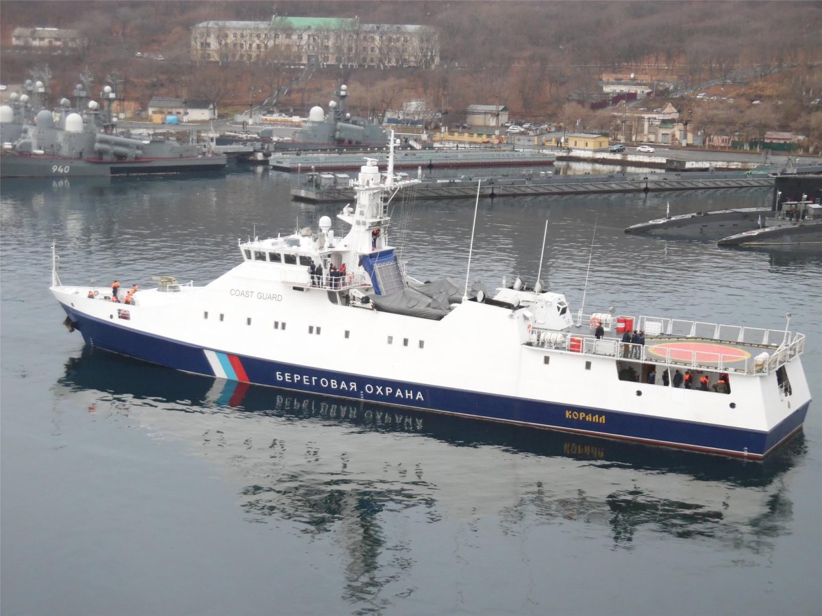 Сторожевой пограничный корабль «коралл» проекта 22460