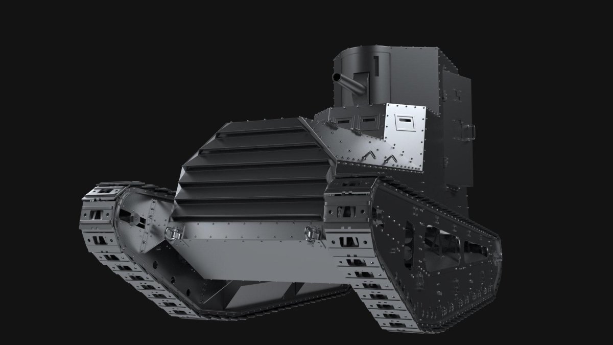 Leichte Kampfwagen 2 моделирование