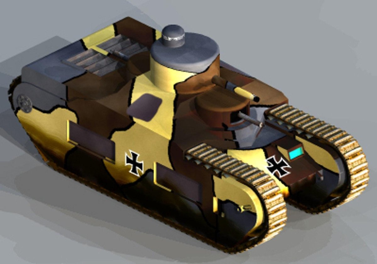 Танк Sturmpanzerwagen Oberschlesien