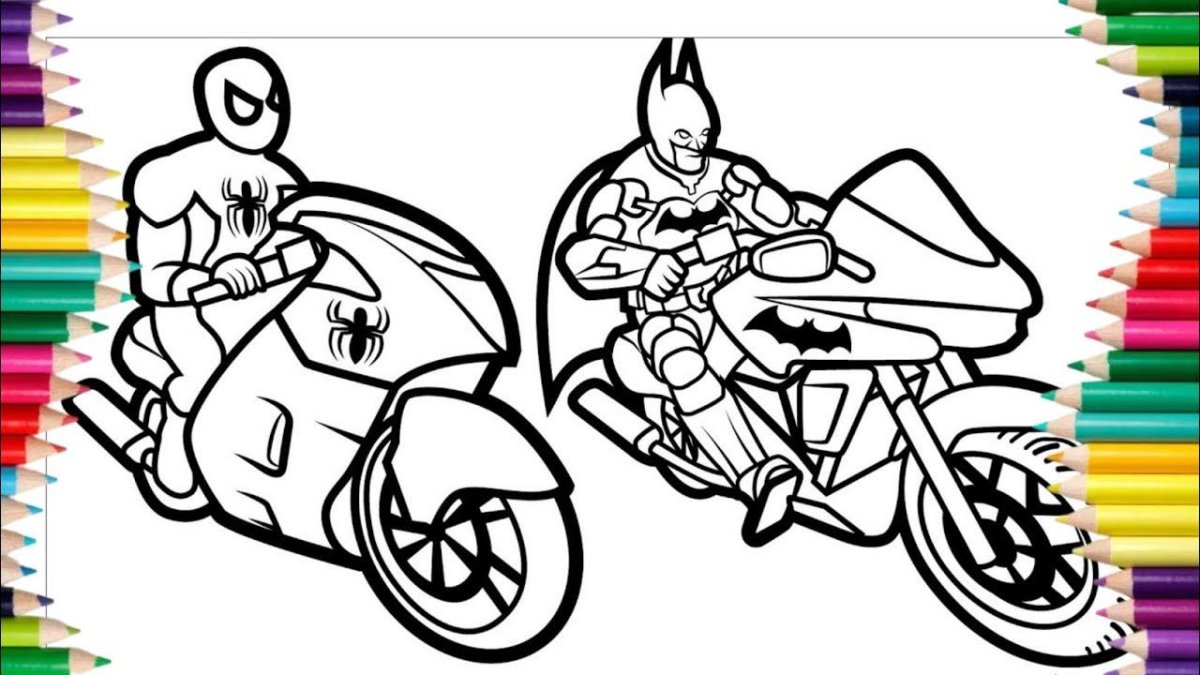 Раскраска для мальчиков