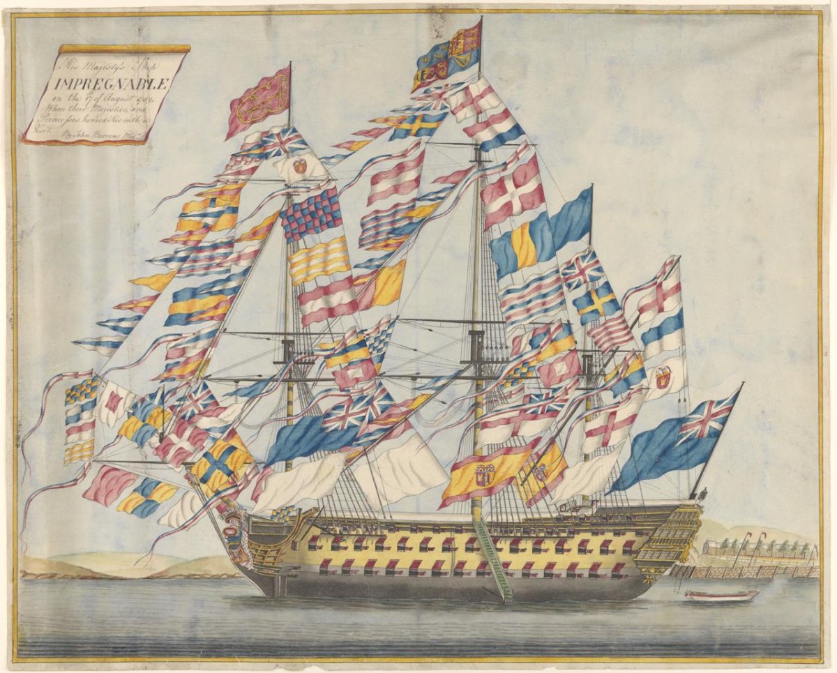 The_Royal_George_at_Deptford_1757