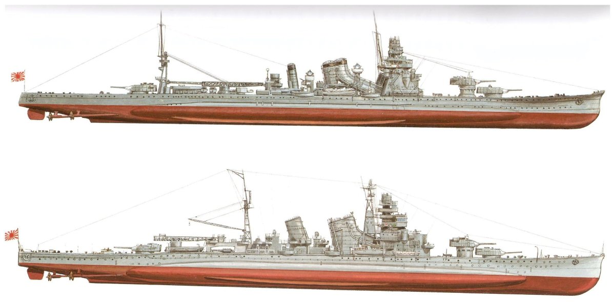 Тяжелый крейсер Такао