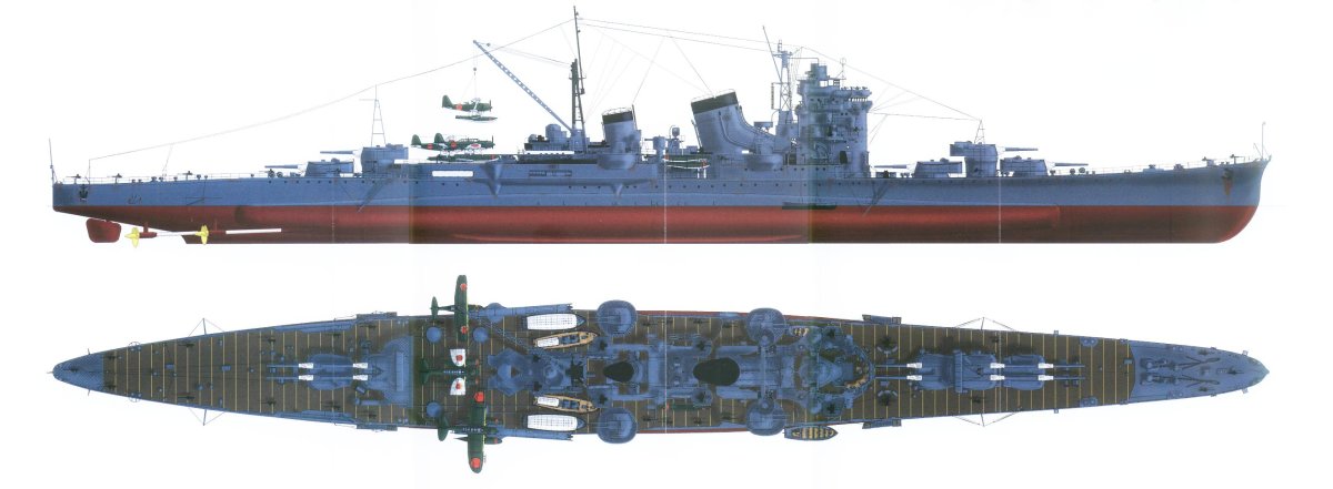 Японский крейсер Миоко