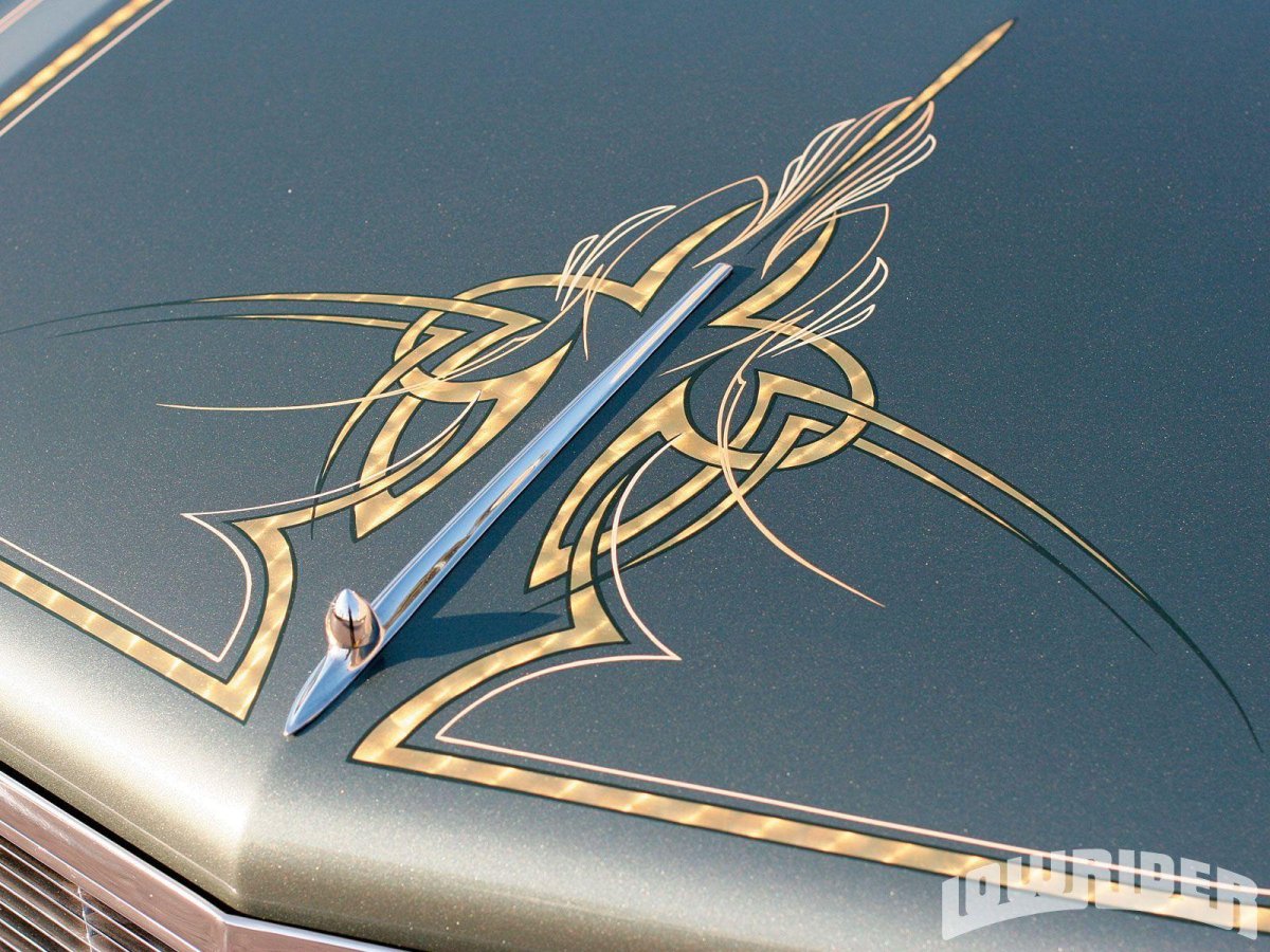 Пинстрайпинг лоурайдер