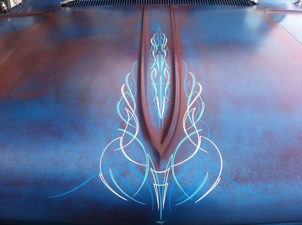 Узоры пинстрайпинга