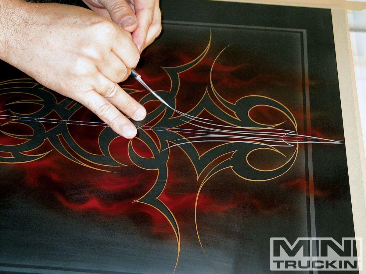 Узоры пинстрайпинга