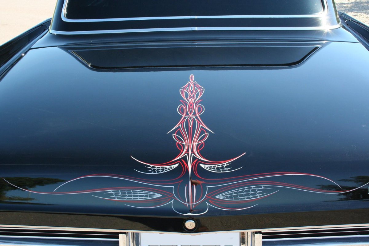 Пинстрайпинг лоурайдер