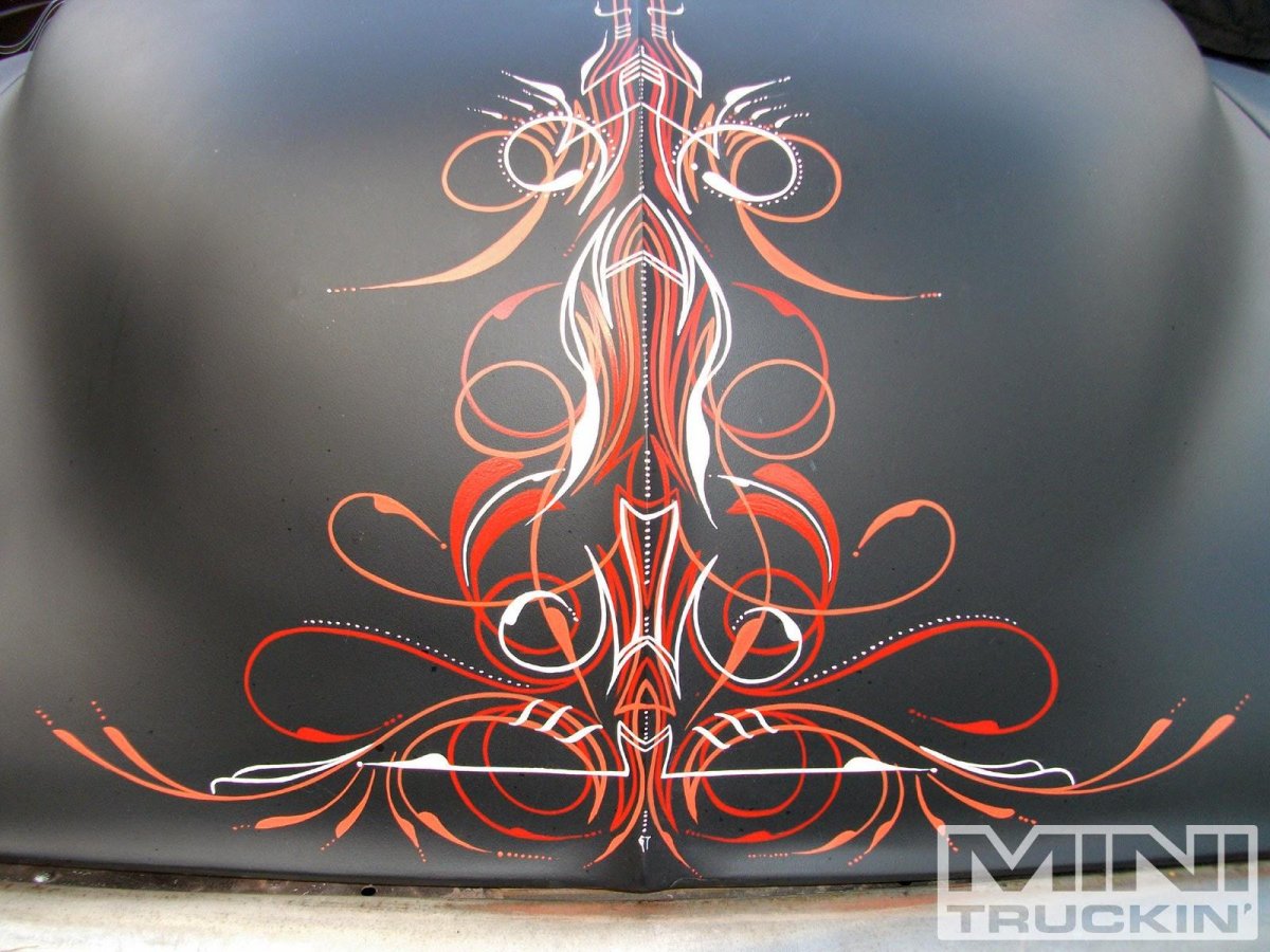 Пламя пинстрайп