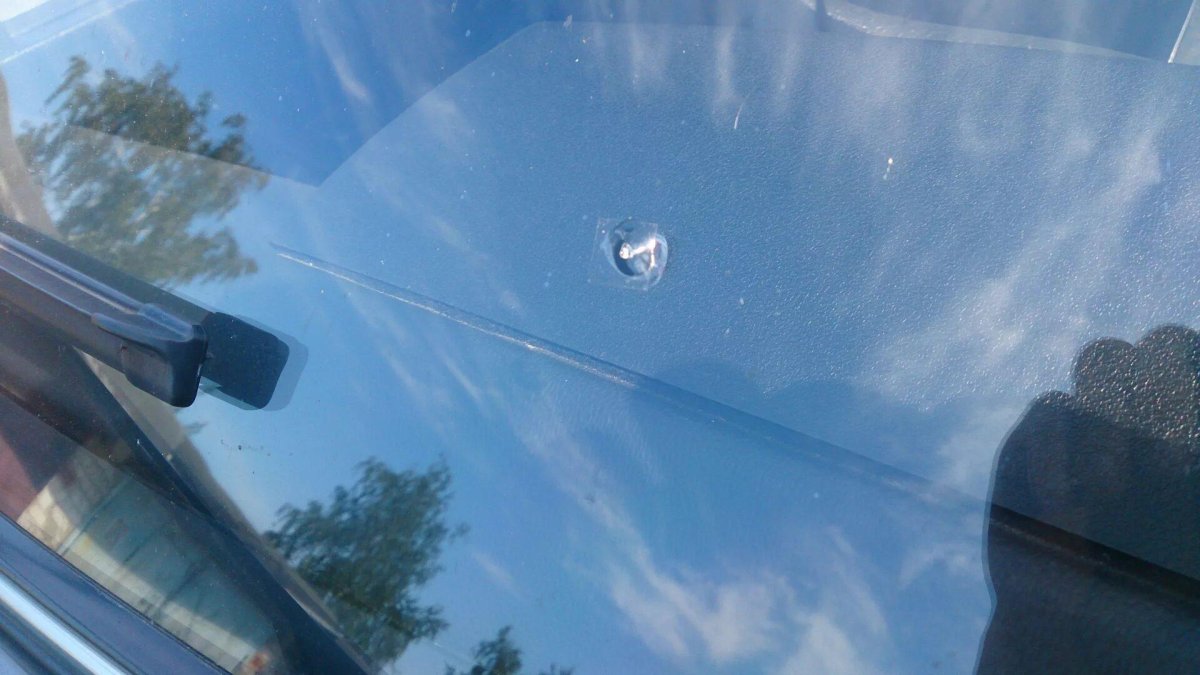 Скол лобовое Santa Fe