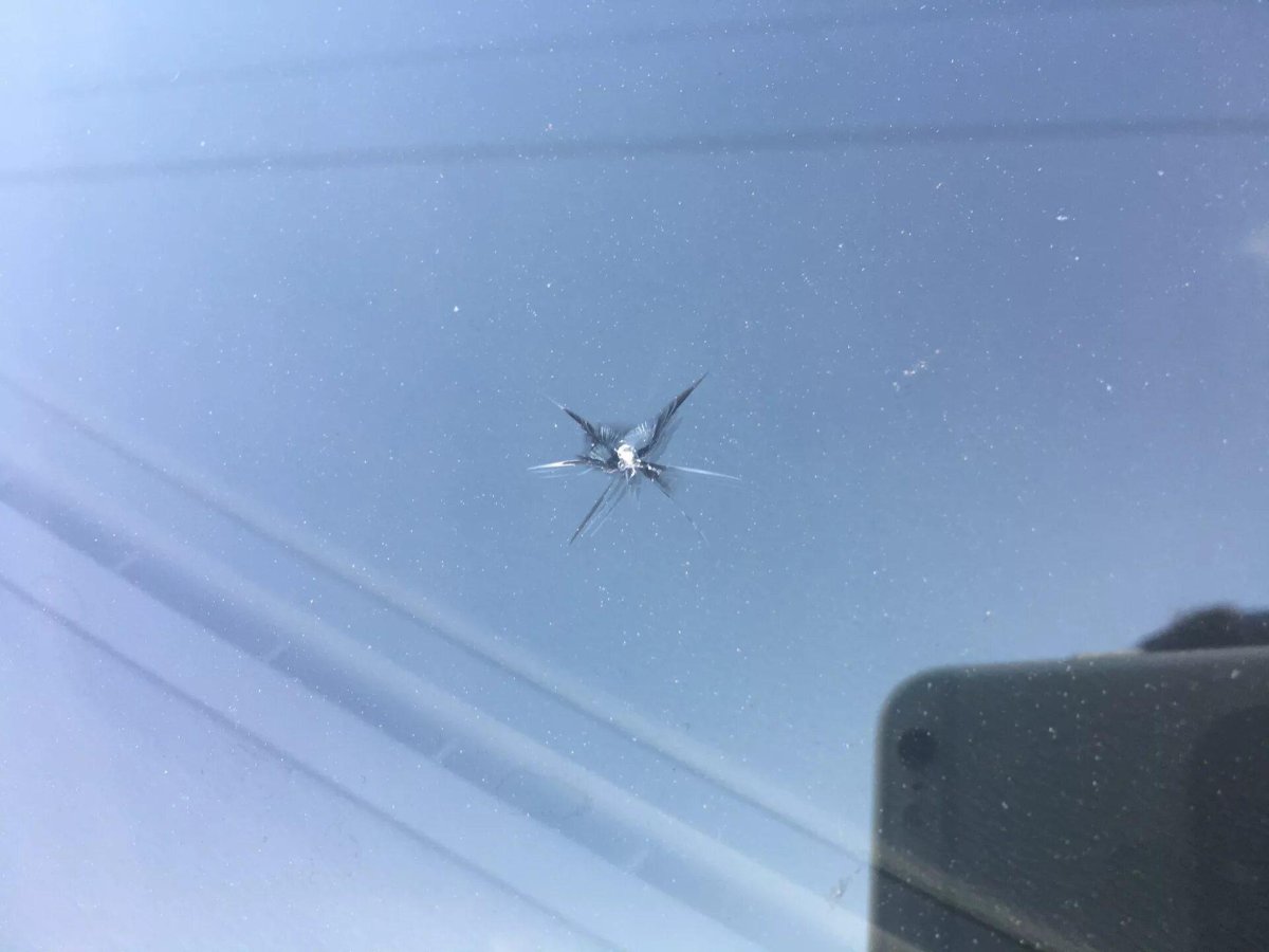 Скол лобового стекла