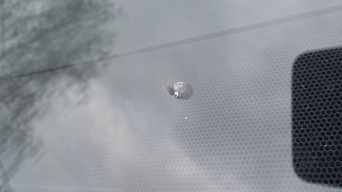 Скол лобового стекла