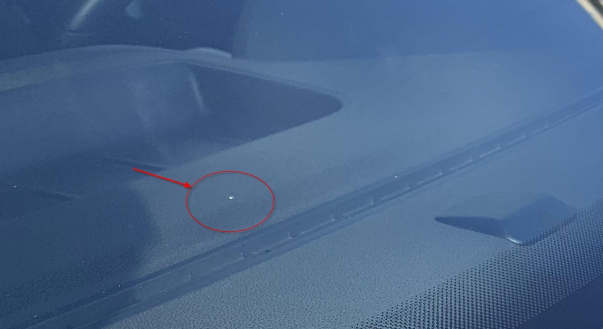 Царапины на лобовом VW Tiguan 2