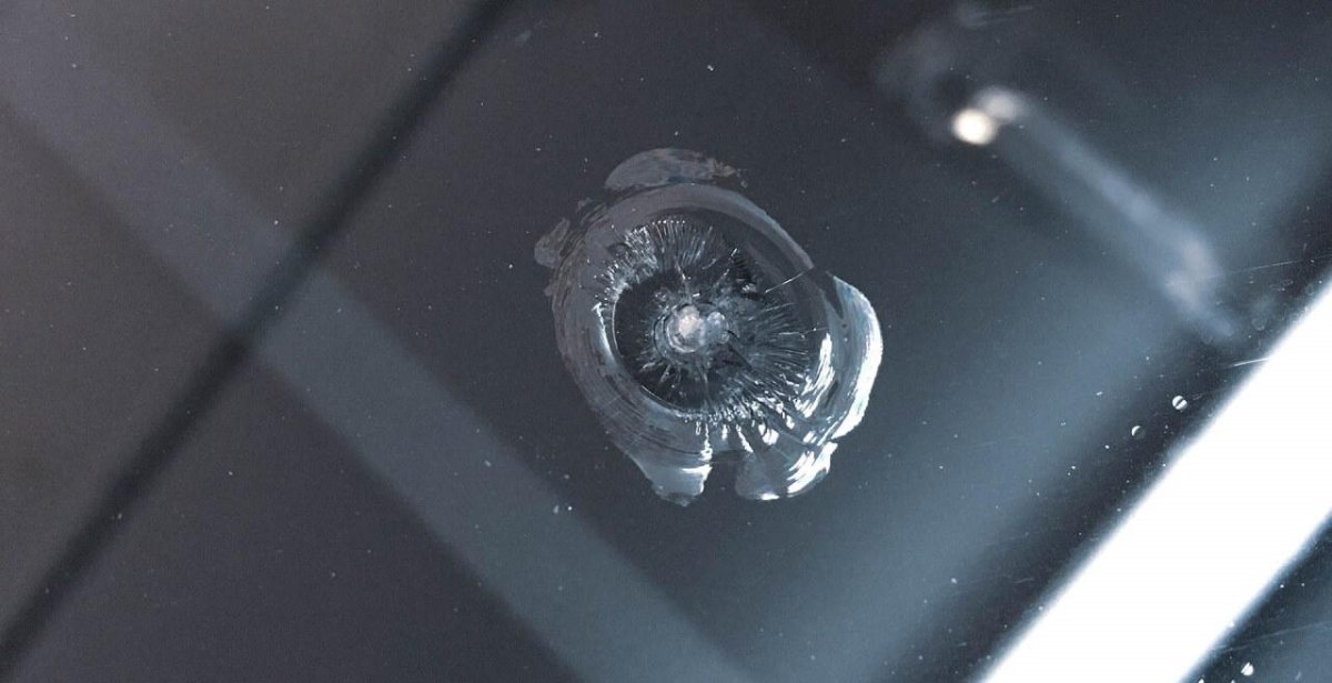 Скол лобового стекла