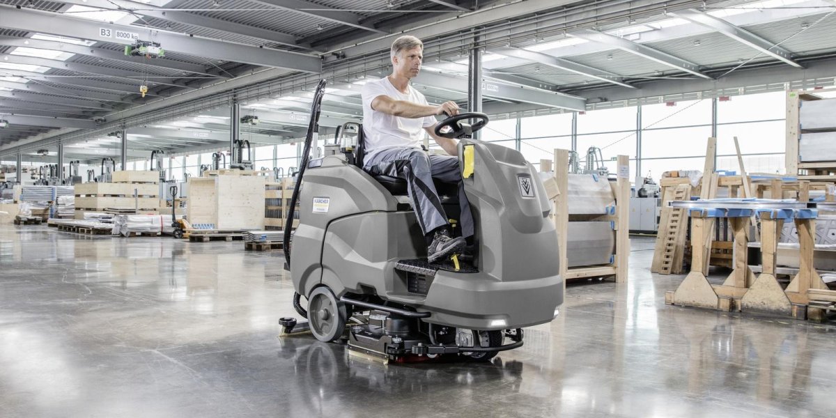 Для мойки промышленных полов