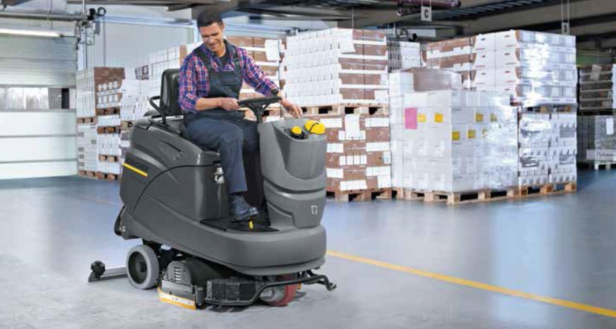 Промышленная поломоечная машина