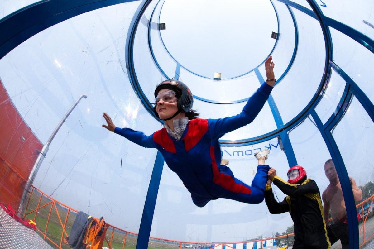 Свободный полёт аэротруба