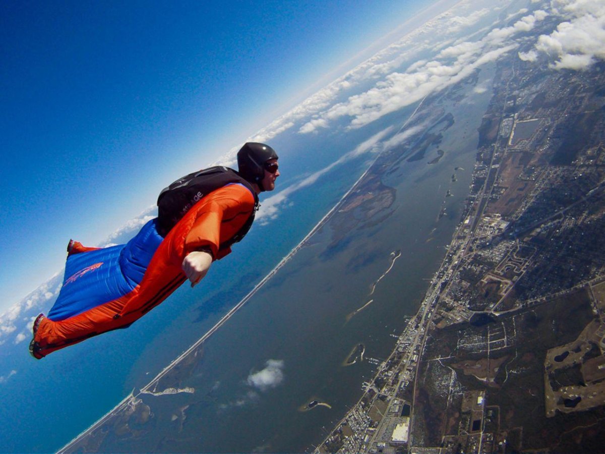 Wingsuit полет
