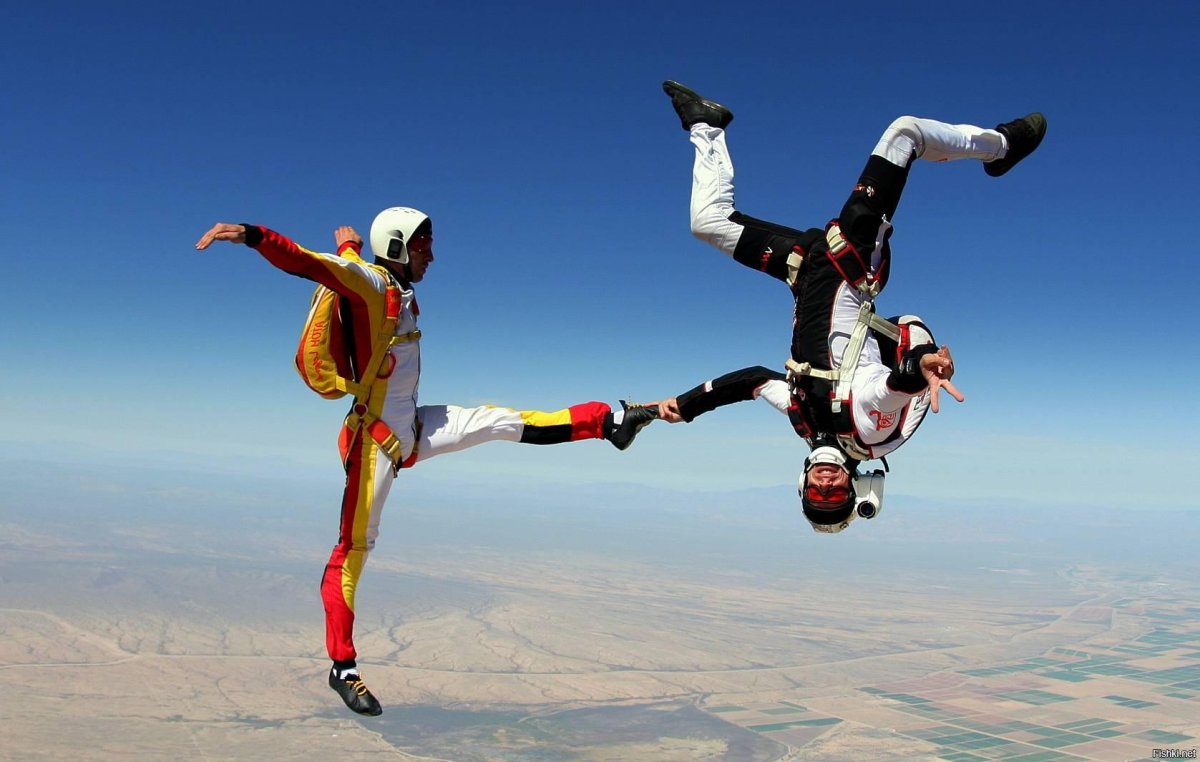 Скайдайвинг фристайл