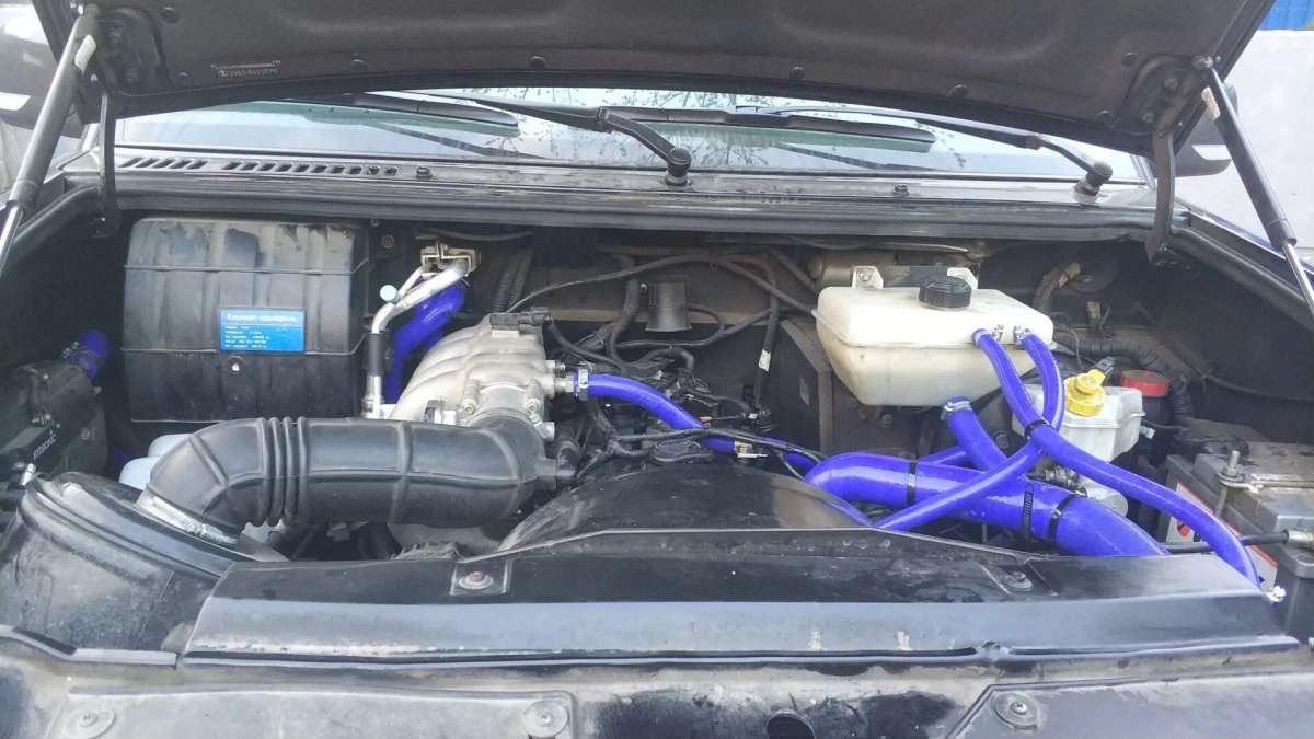 Подкапотка УАЗ Патриот 2008