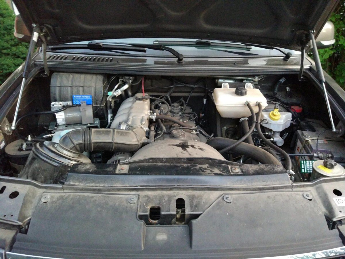 УАЗ Патриот 2021 под капотом