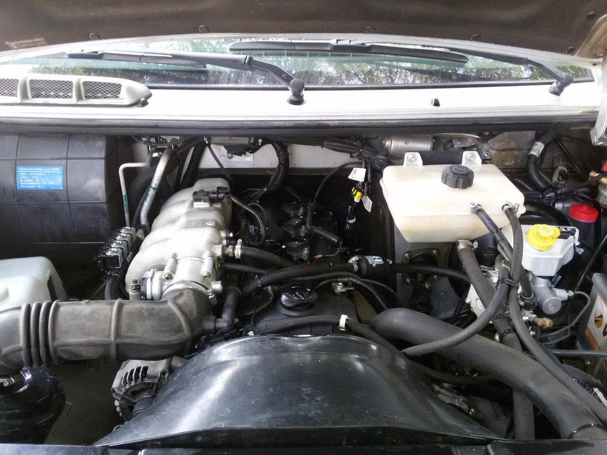 Подкапотка УАЗ Патриот