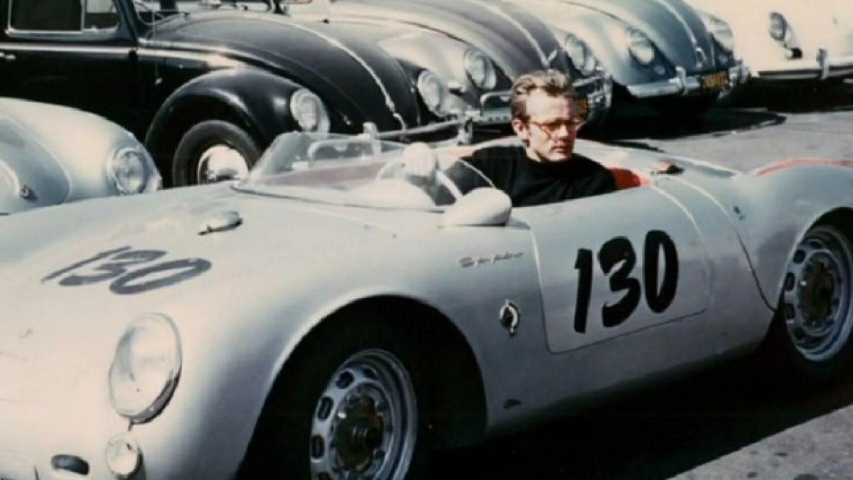 Porsche 550 Spyder Джеймс Дин