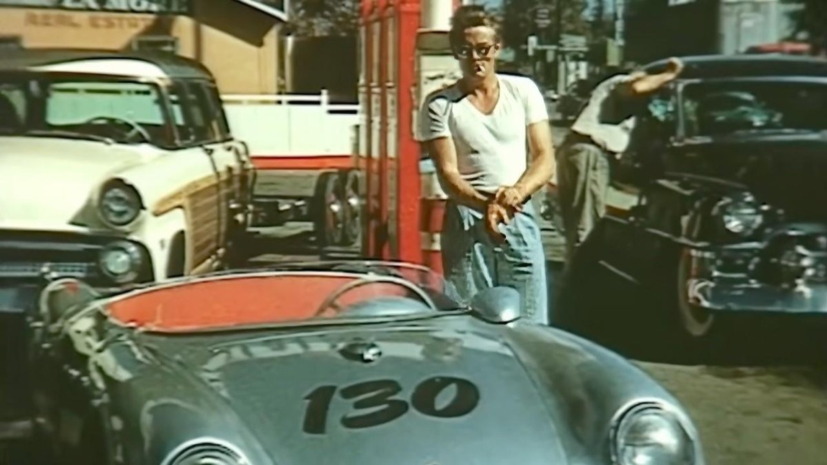 Porsche 550 Spyder Джеймс Дин