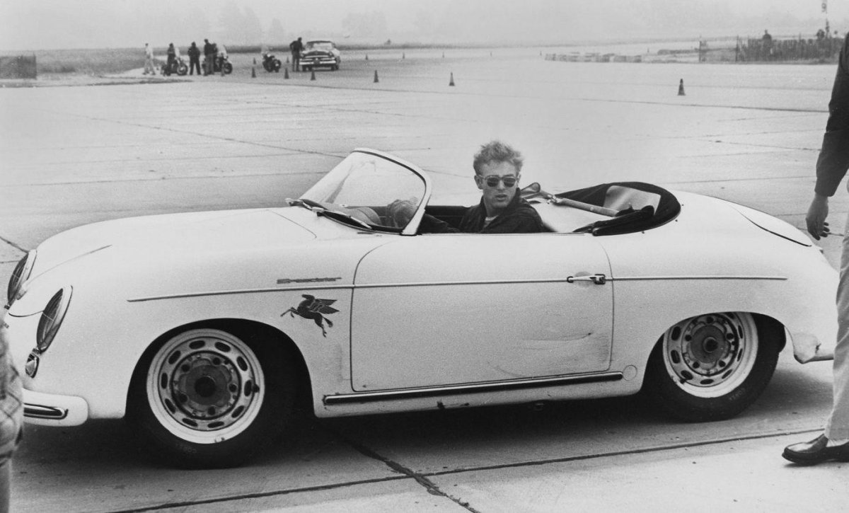 Порше 550 Спайдер Джеймс Дин