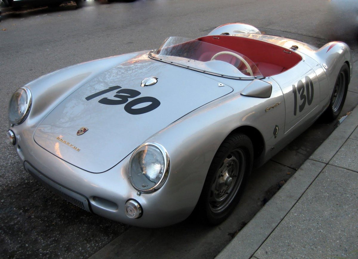 Порше 550 Спайдер Джеймс Дин