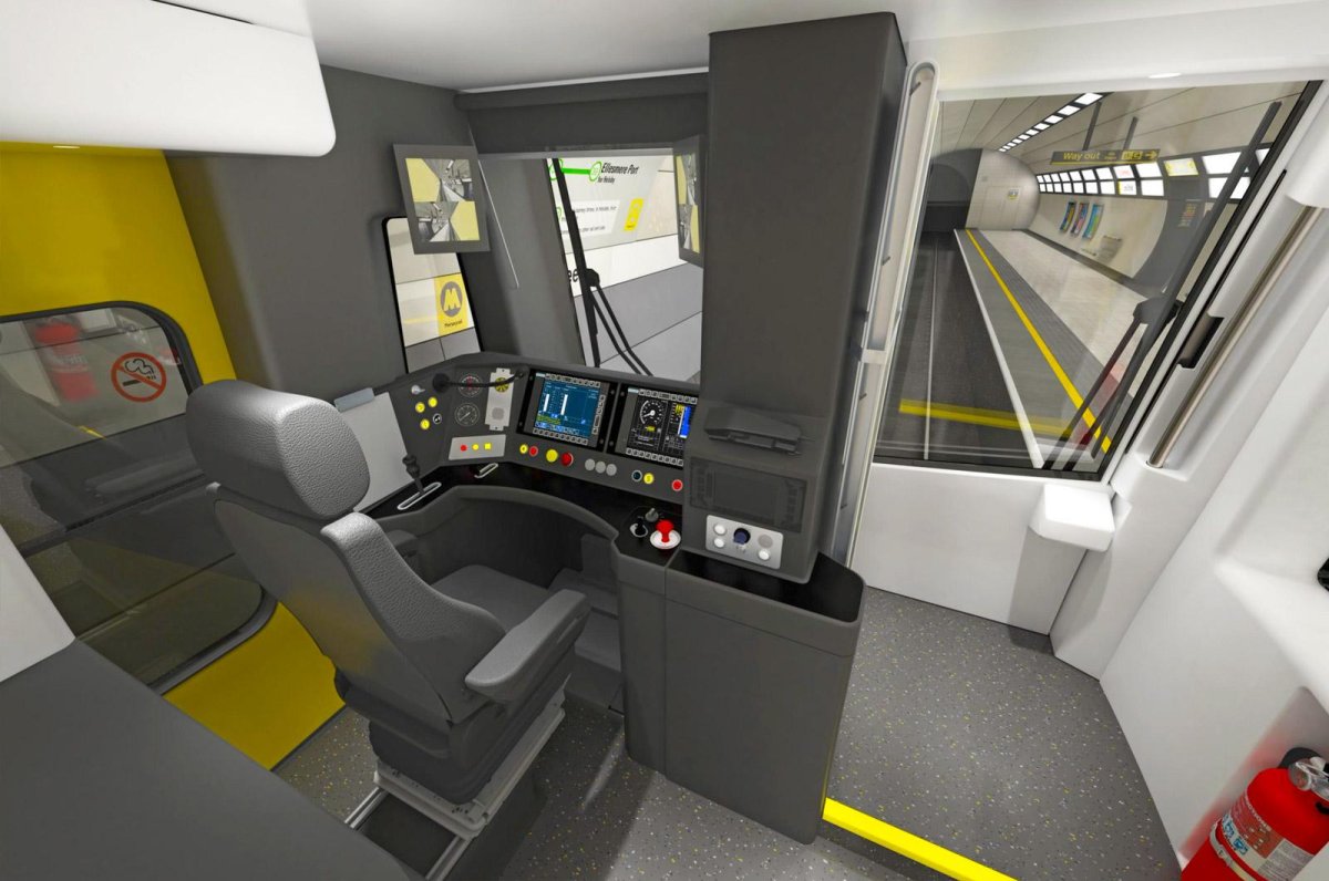 Штадлер м110 кабина