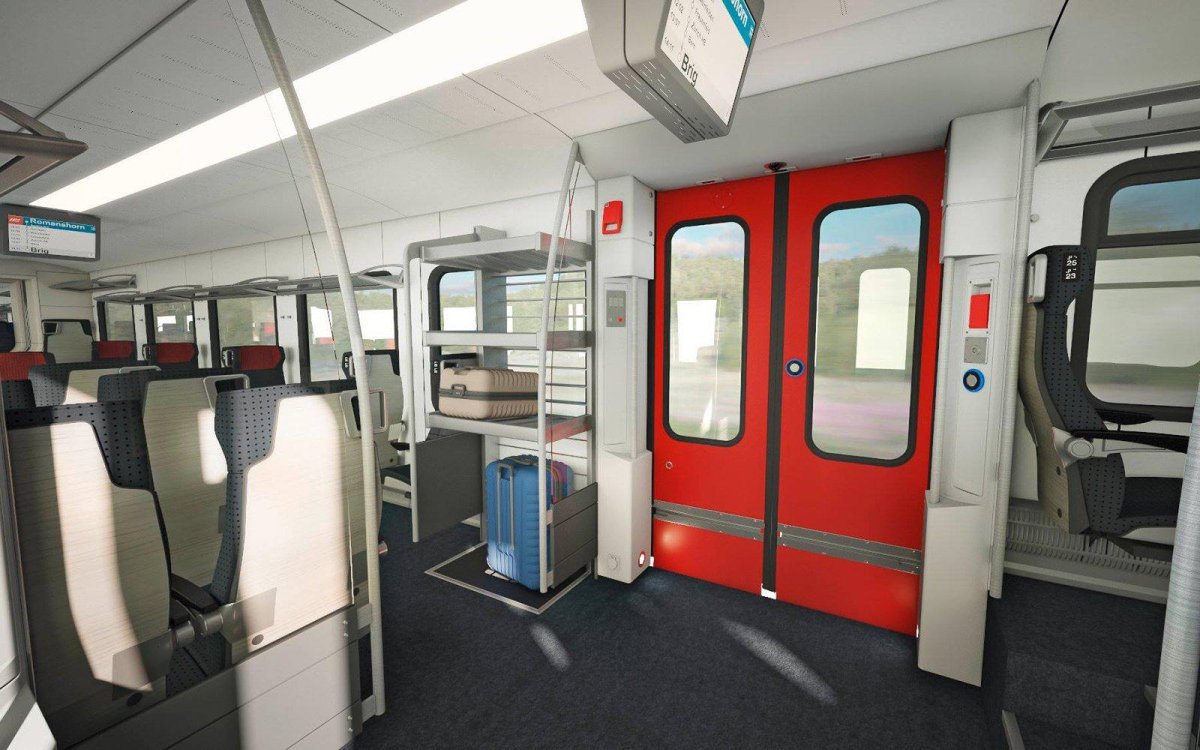 Двухэтажный поезд Штадлер