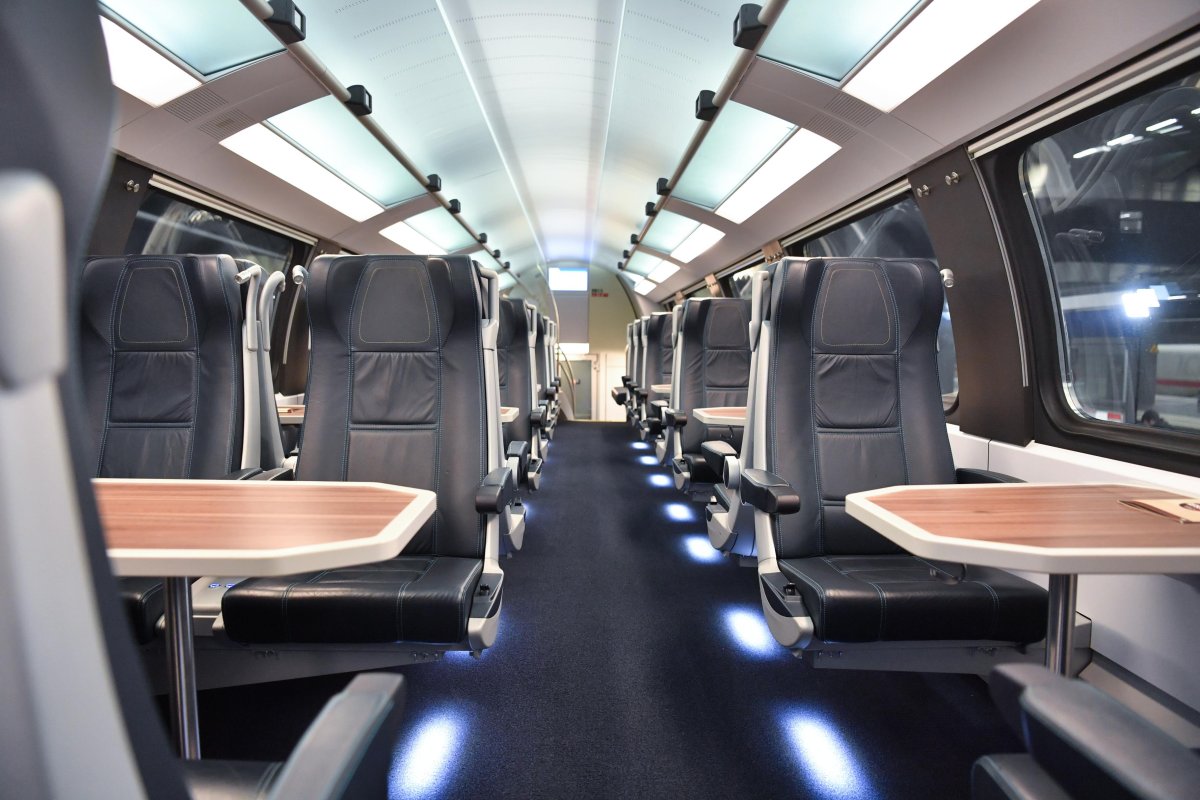 Stadler Kiss 2nd class Seats