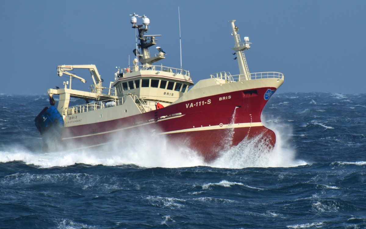 Траулер Баренцево море