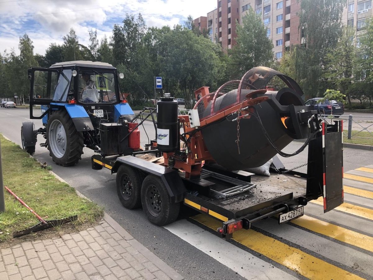 Рециклер асфальтобетона