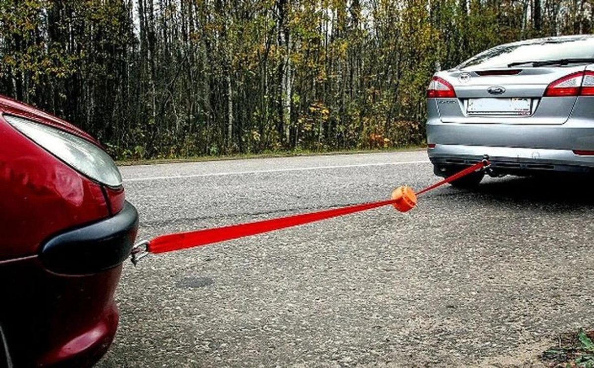 Буксировка автомобиля