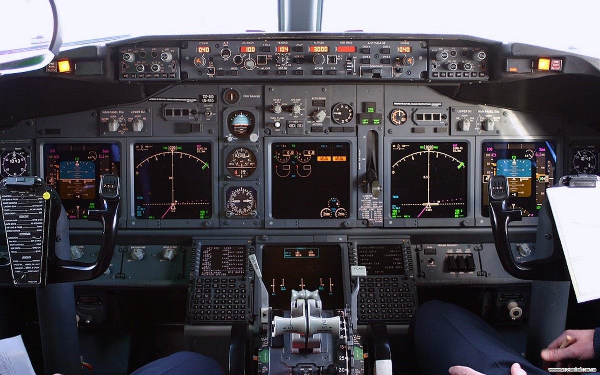 Приборная панель Боинг 737