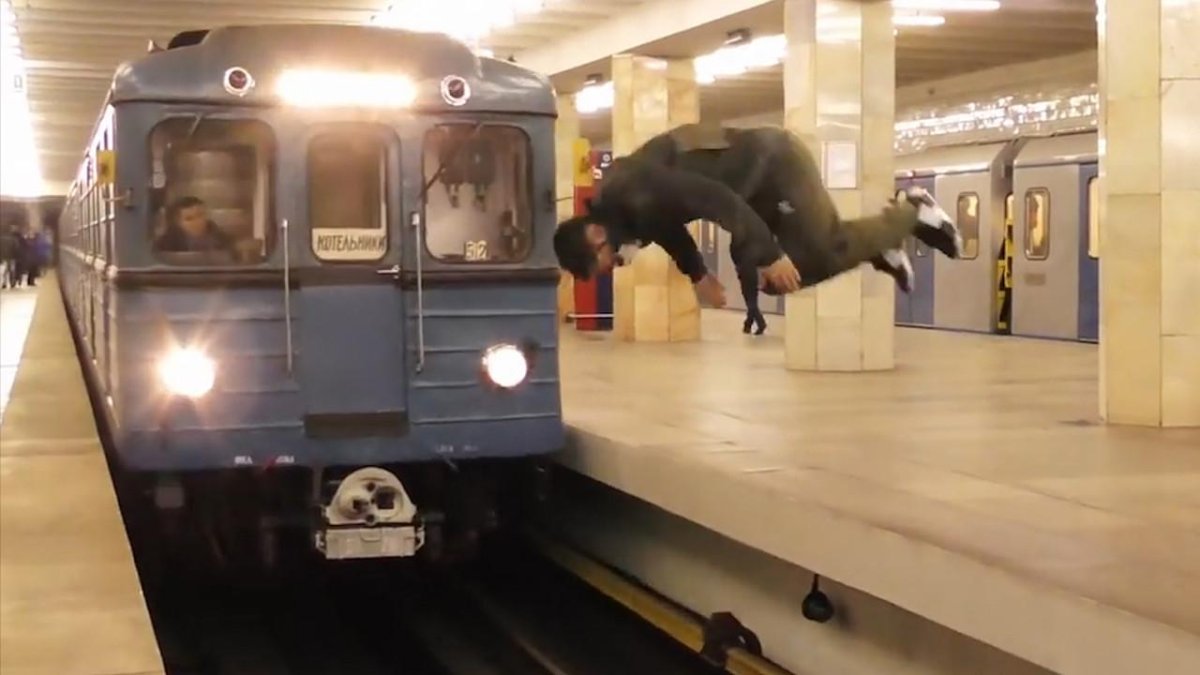 Поезд призрак в Московском метро
