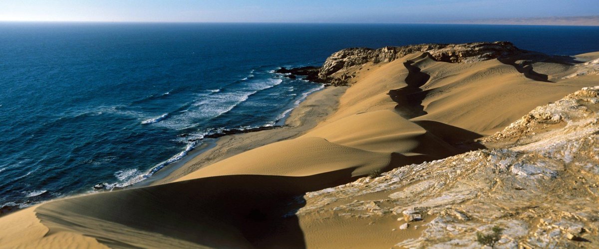 Пустыня Намиб и Атлантический океан Намибия
