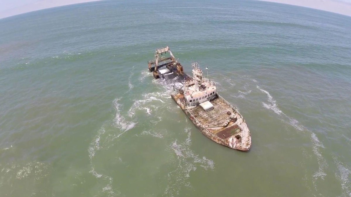 Затонувшие корабли Африка