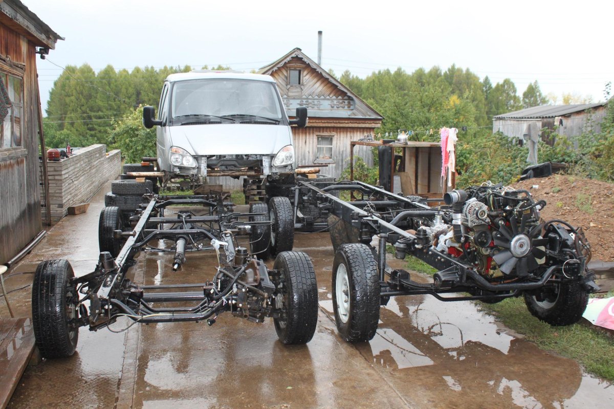 Соболь 4х4 шасси