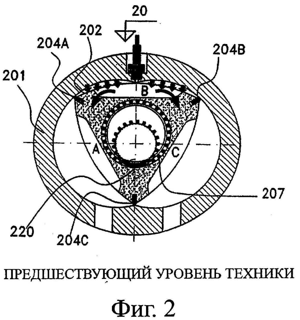 Уплотнение ротора двигателя Ванкеля