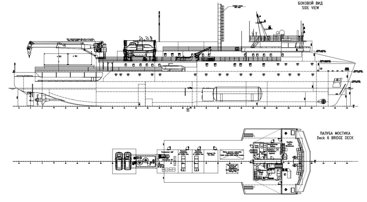 Грузопассажирское судно проекта pv24